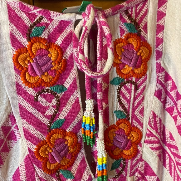 FARM Rio Pink and Orange Patterned Dress - Picture 4 of 14